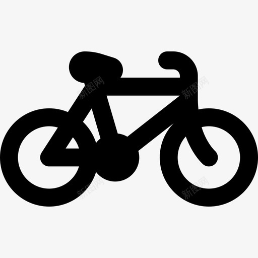 自行车交通工具环保型图标svg_新图网 https://ixintu.com 交通工具 环保型 自行车