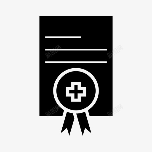 奖项证书文凭图标svg_新图网 https://ixintu.com 信任 医疗 医疗保健 医院 奖项 推荐信 文凭 证书