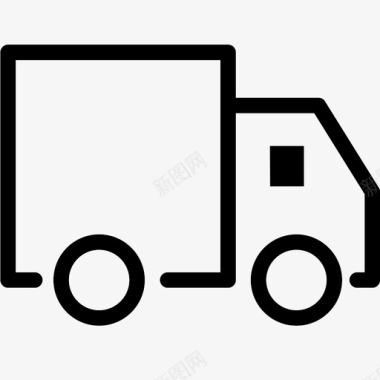 卡车汽车送货图标图标