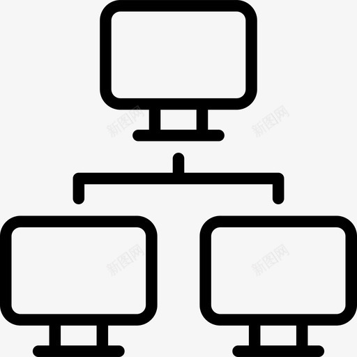 网络通信和媒体线性图标svg_新图网 https://ixintu.com 线性 网络 通信和媒体