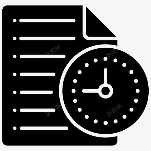 时间计划计划时间管理图标svg_新图网 https://ixintu.com 时间安排 时间管理 时间计划 网络和搜索引擎优化字形图标 计划