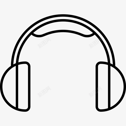 耳机音乐电影图标svg_新图网 https://ixintu.com 电影 耳机 音乐