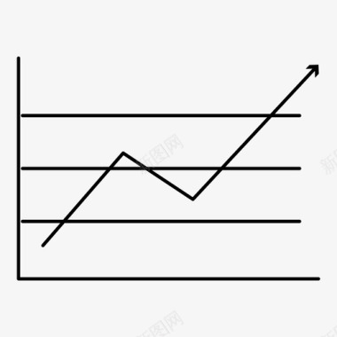 图表财务增长图标图标