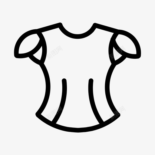 上衣衬衫服装图标svg_新图网 https://ixintu.com 上衣 时装 服装 衬衫 袖子类型