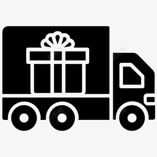 交货货物物流图标svg_新图网 https://ixintu.com 交货 物流 装运 货物 购物和商业字形图标 运输