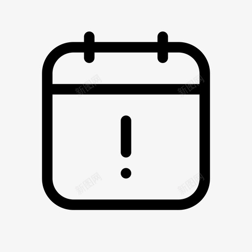 预约延迟到期到期日图标svg_新图网 https://ixintu.com 到期 到期日 重要事件 重要图标设置 预约延迟