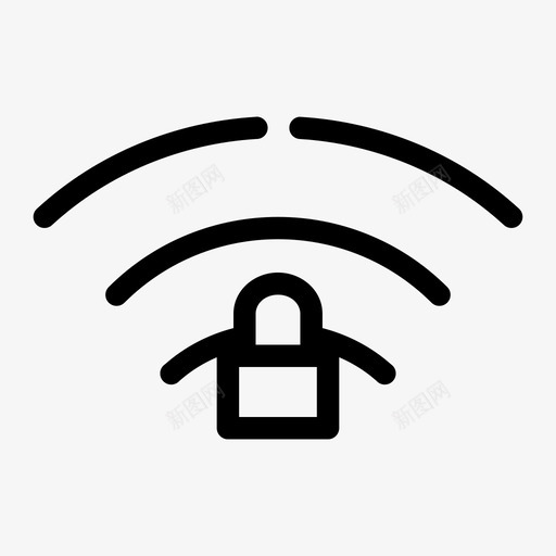 wifi锁定互联网it服务图标svg_新图网 https://ixintu.com it服务 wifi锁定 互联网 受保护 在线 控制面板间隙介质 编程