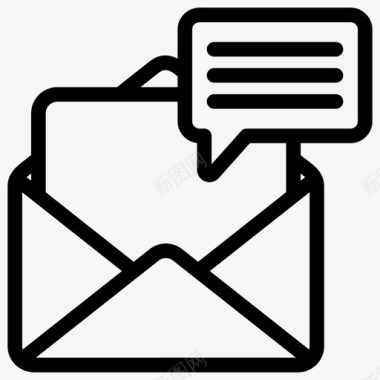 通信电子邮件信件图标图标