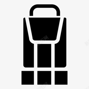 包背包行李图标图标