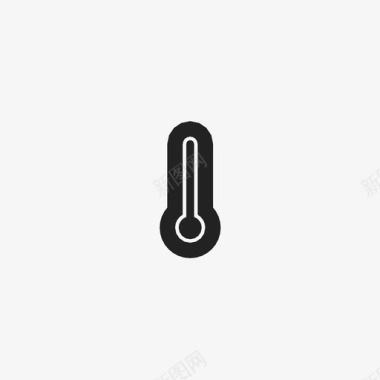 温度计预报炎热图标图标