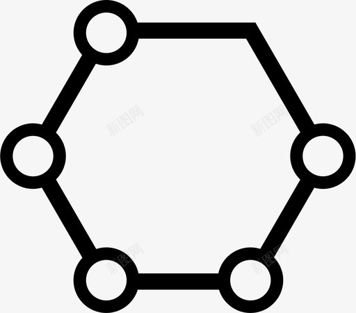 化学结构原子键图标svg_新图网 https://ixintu.com 分子 化合物 化学 化学分子 化学结构 原子 键