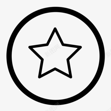 星徽警长标签图标图标