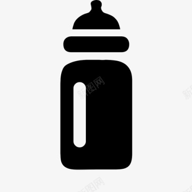 婴儿奶瓶饮料液体图标图标