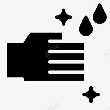 手洗清洁肥皂图标图标