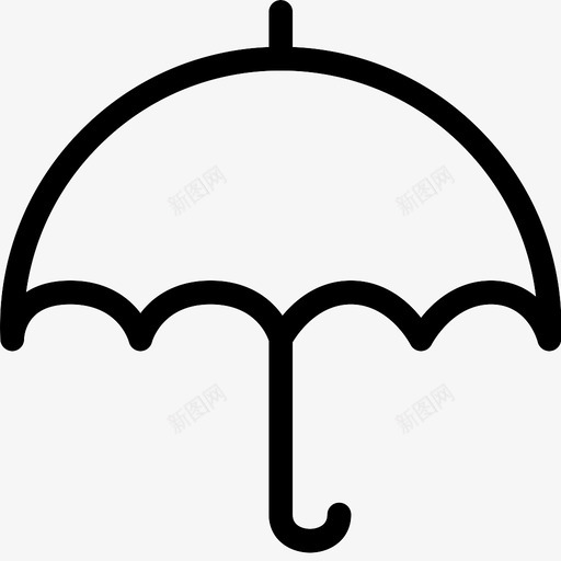 雨伞保险保护图标svg_新图网 https://ixintu.com 保护 保险 安全 防雨 雨伞