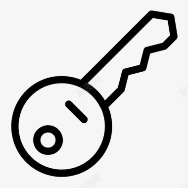 钥匙访问密码图标图标