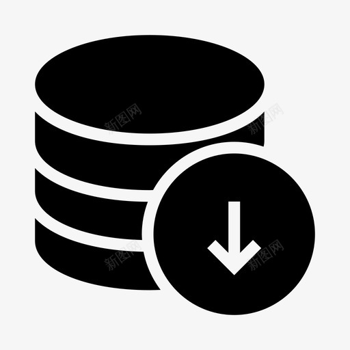 存储数据库大型机图标svg_新图网 https://ixintu.com 大型机 存储下载 数据库 服务器 服务器数据库