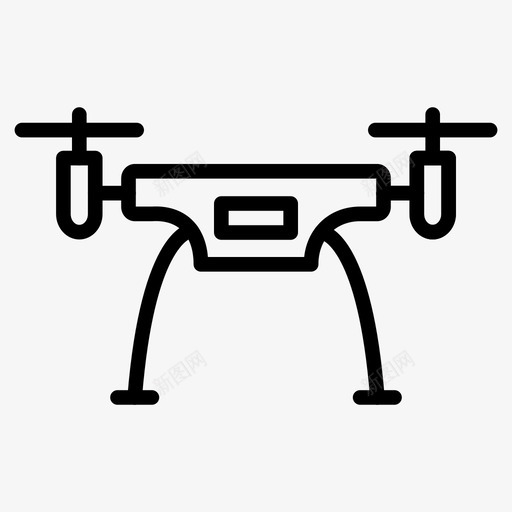 直升机照相机无人机图标svg_新图网 https://ixintu.com 无人机 机器人 照相机 直升机 螺旋桨