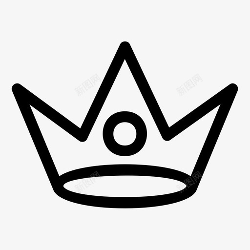 皇冠国王陛下图标svg_新图网 https://ixintu.com 公主 国王 王后 皇冠 陛下