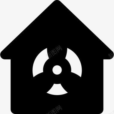 房屋建筑物房地产图标图标