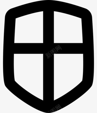 盾牌盔甲防御图标图标
