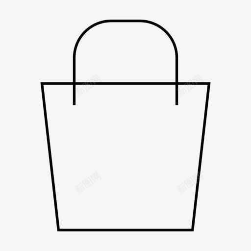 购物袋购买销售图标svg_新图网 https://ixintu.com 用户界面 网页搜索引擎优化 购买 购物袋 销售