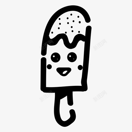 冰激凌可爱美味图标svg_新图网 https://ixintu.com 冰激凌 可爱 可爱的食物 甜 美味 食物