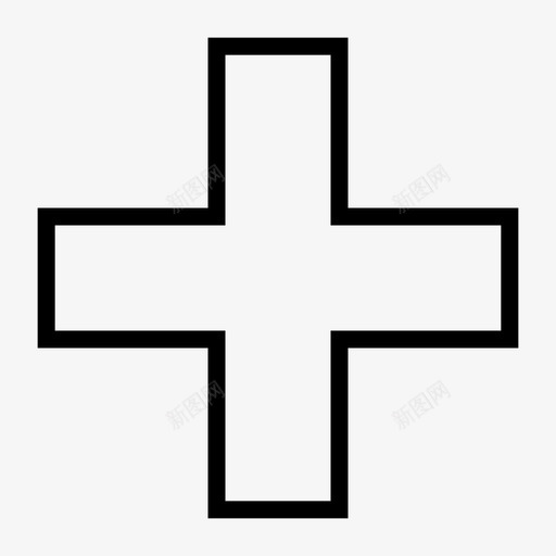 加上添加附加图标svg_新图网 https://ixintu.com 加上 添加 缩放 网络应用程序和用户界面 附加