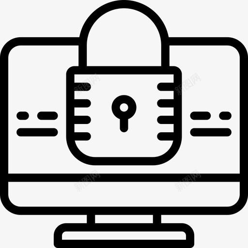 安全数据桌面保护数据保护概述图标svg_新图网 https://ixintu.com 保护 安全数据桌面 数据保护概述