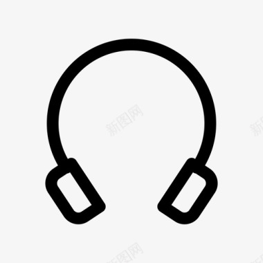 耳机音乐移动应用程序2图标图标