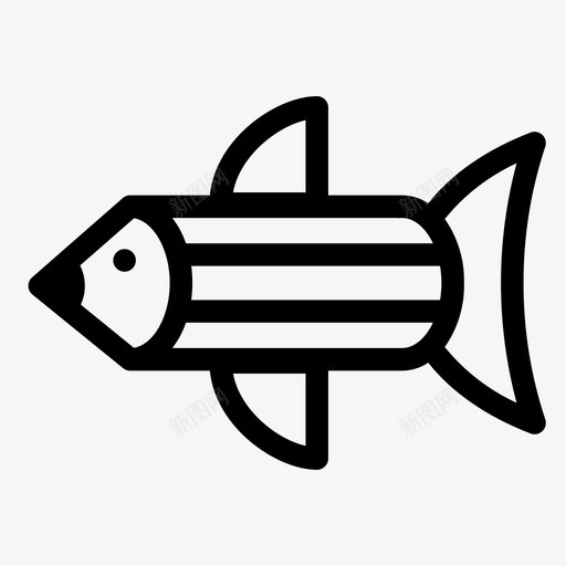 铅笔鱼创意教育图标svg_新图网 https://ixintu.com 创意 教育 铅笔图标收藏 铅笔鱼