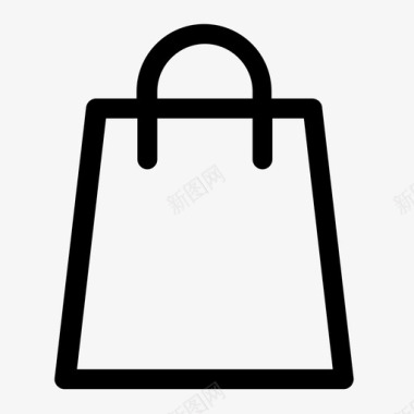 购物袋购物车结账图标图标