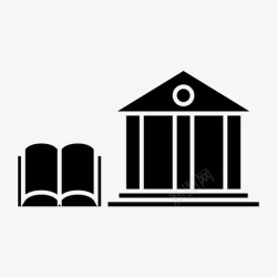 LOFT楼书学院书楼图标高清图片