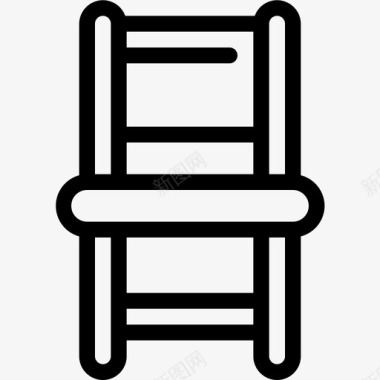 椅子家具户外图标图标