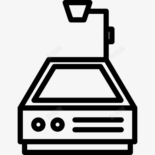 投影仪办公室学校图标svg_新图网 https://ixintu.com 办公室 学校 学校工具 工具 投影仪