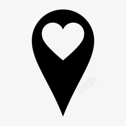 酒店标记地图标记爱情酒店地图针高清图片
