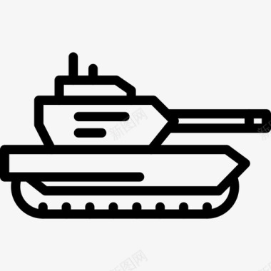 坦克车辆图标图标