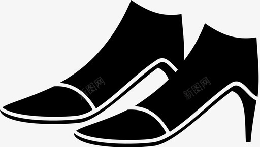 采购产品靴子时尚高跟鞋图标svg_新图网 https://ixintu.com 女鞋 时尚 细高跟鞋 采购产品靴子 鞋 高跟鞋