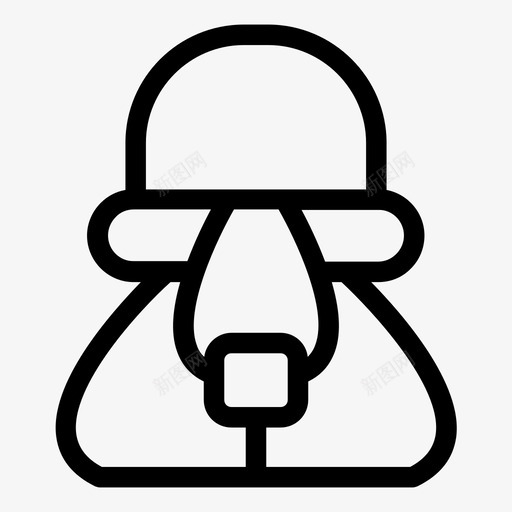 钱包袋子图标svg_新图网 https://ixintu.com 袋子 钱包