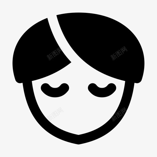 女性美容面部图标svg_新图网 https://ixintu.com jumpicon美容雕文 spa 女性 治疗 美容 面部