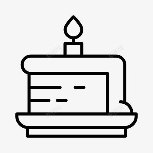 蛋糕面包房甜点图标svg_新图网 https://ixintu.com 甜点 糕点 蛋糕 面包房 食物