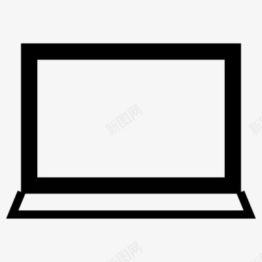笔记本电脑显示器液晶显示器图标图标