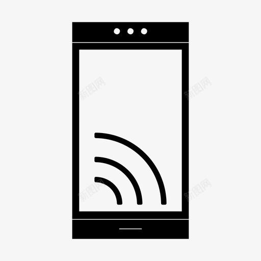 电话信号呼叫连接图标svg_新图网 https://ixintu.com wifi 呼叫 字形 市场开发 电话信号 网页设计 连接