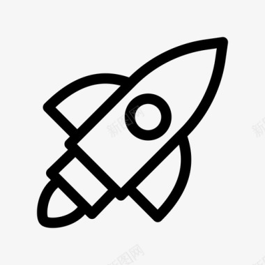发射火箭火箭发射图标图标