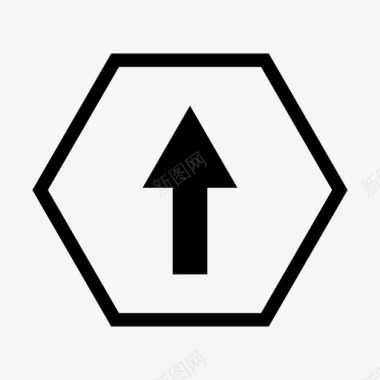路标警示街道图标图标