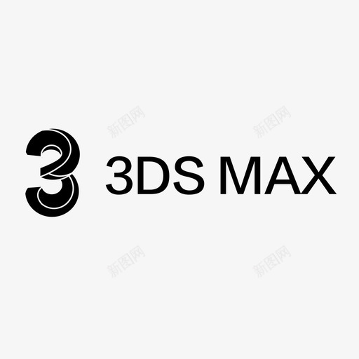 logo-3dmaxsvg_新图网 https://ixintu.com logo-3dmax