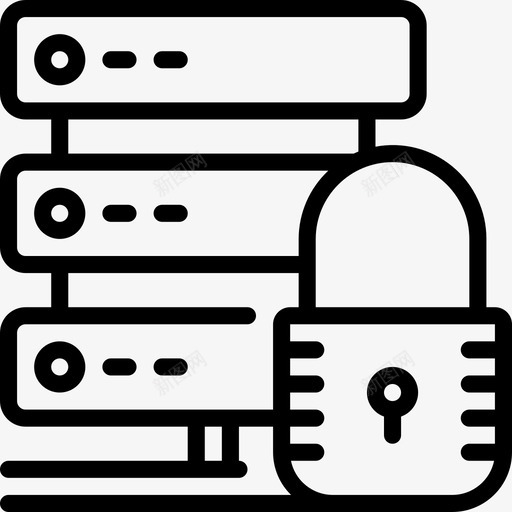 安全服务器数据保护图标svg_新图网 https://ixintu.com 保护 安全服务器 数据 数据保护概述