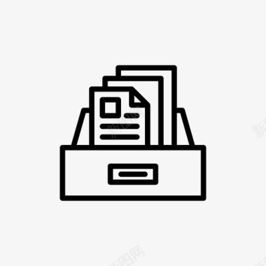 文件柜文件文件柜数据图标图标