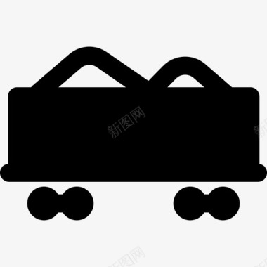 煤车运输环保型图标图标