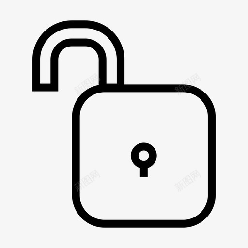 解锁免费开放图标svg_新图网 https://ixintu.com web应用程序和ui 不安全 免费 安全 开放 解锁